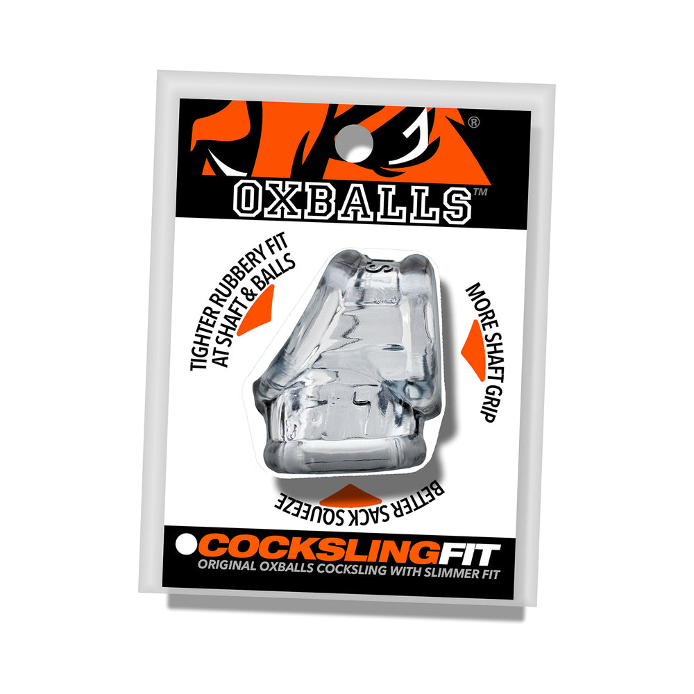 Cocksling Fit Sling in Clear for Enhanced Experience